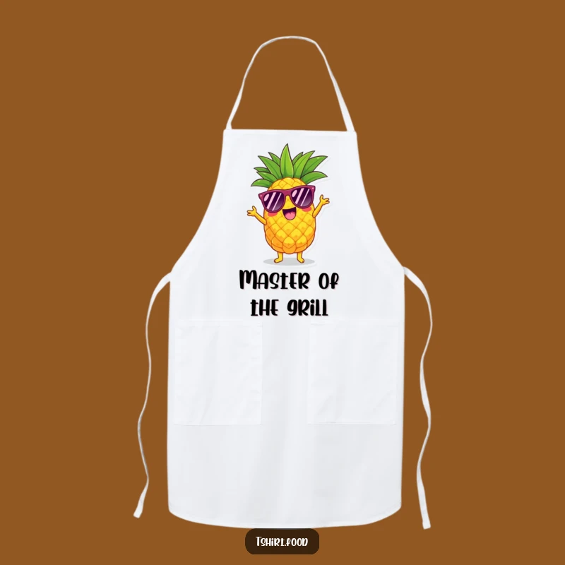 Funny Pineapple Shimmy Apron: Kitchen Fun with a Tropical Twist