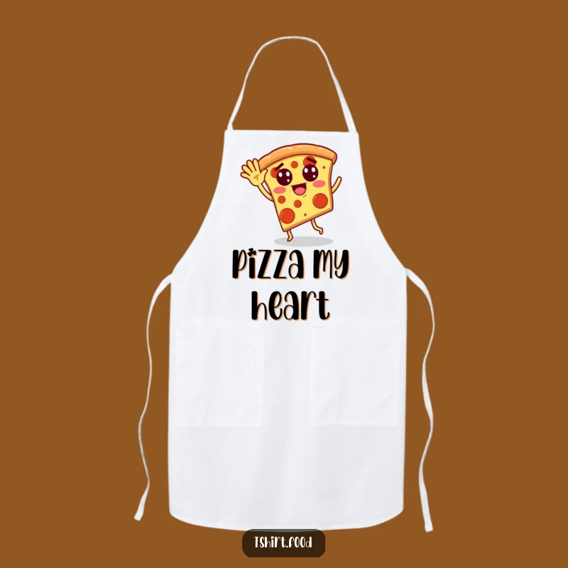 Funny Pizza Dance Apron: Cook with Culinary Comedy