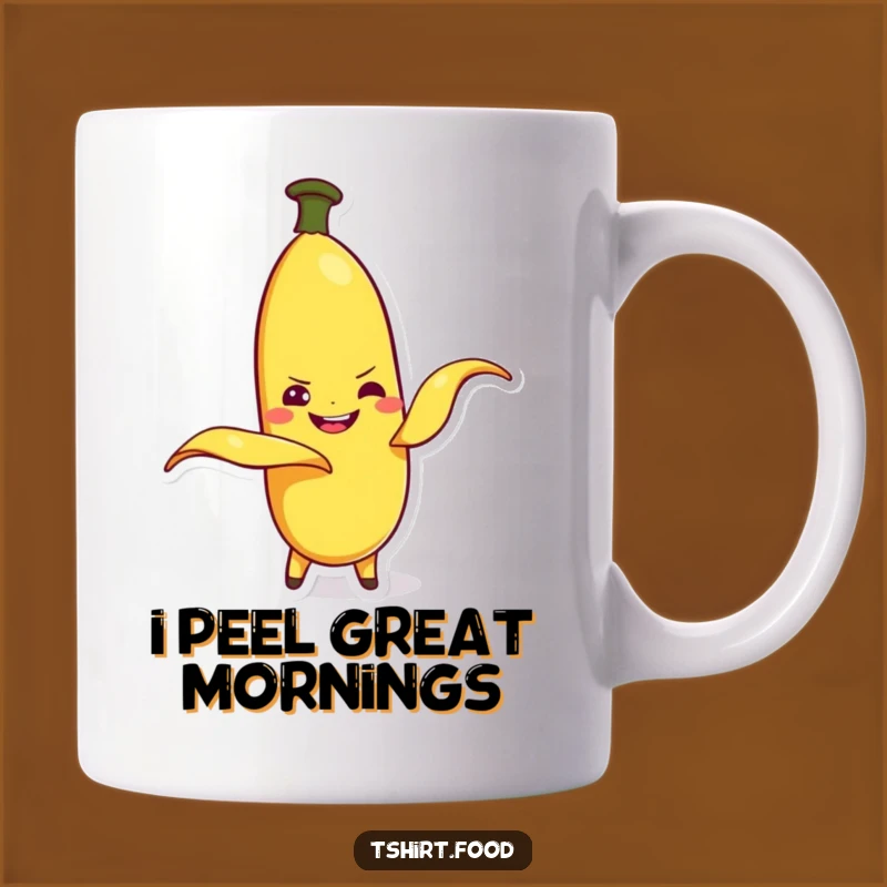 Funny Banana Peeling Mug: A Playful & Mischievous Gift for Banana Lovers