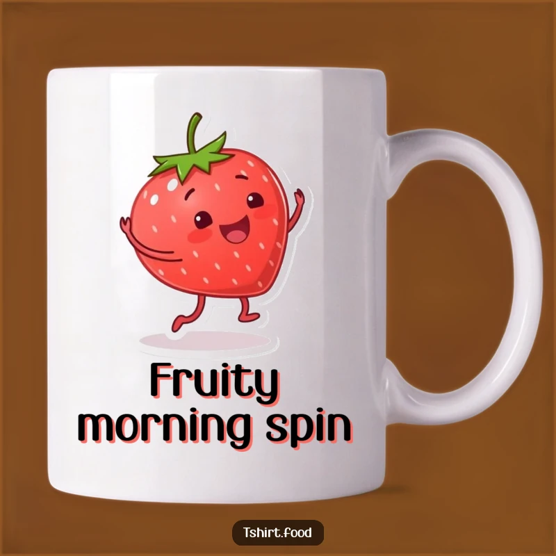 Funny Smiling Strawberry Mug: A Hilarious Gift for Fruity Fun and Joy