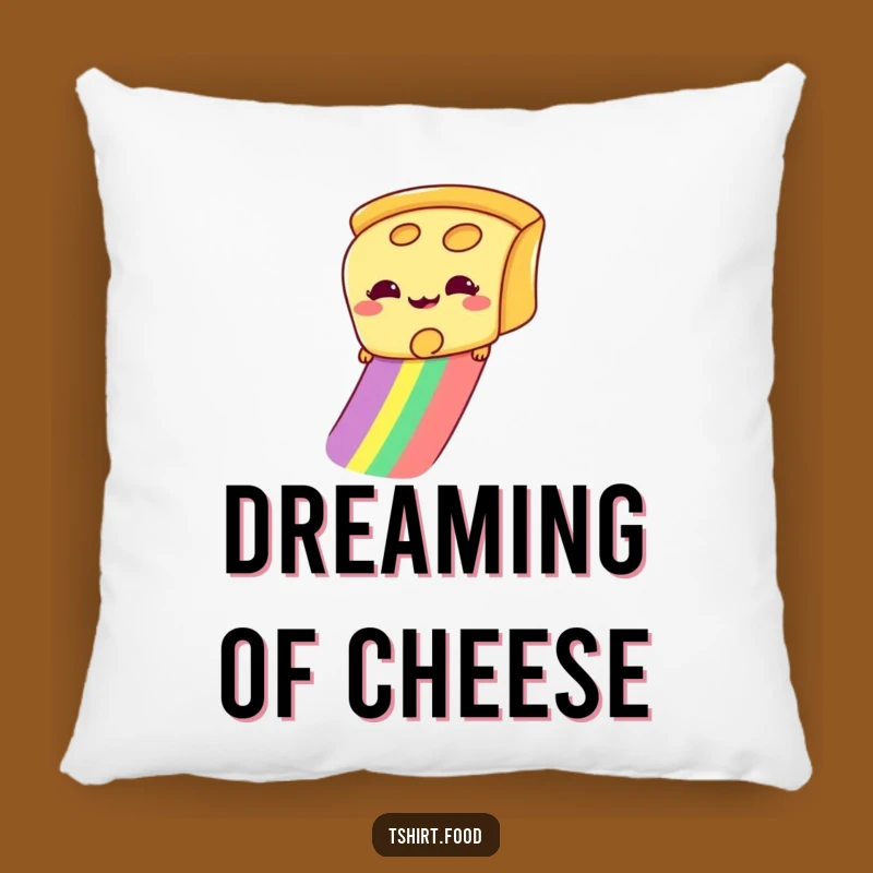 Funny Cheese Slice Pillow: Soft Giddy Slider Comfort, Hilarious Gift!