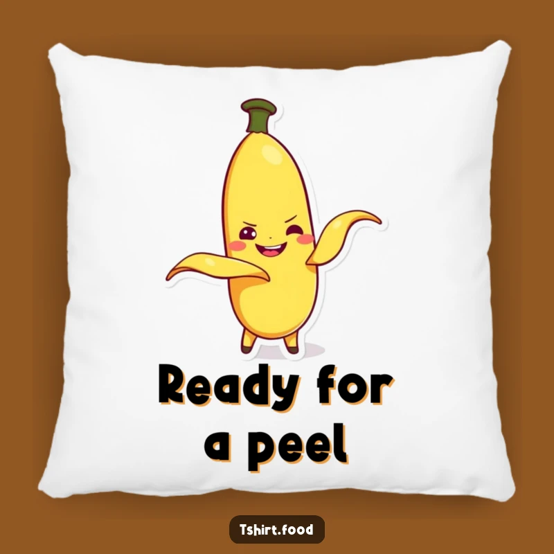 Funny Banana Peeling Pillow: Soft & Silly Comfort for Your Couch