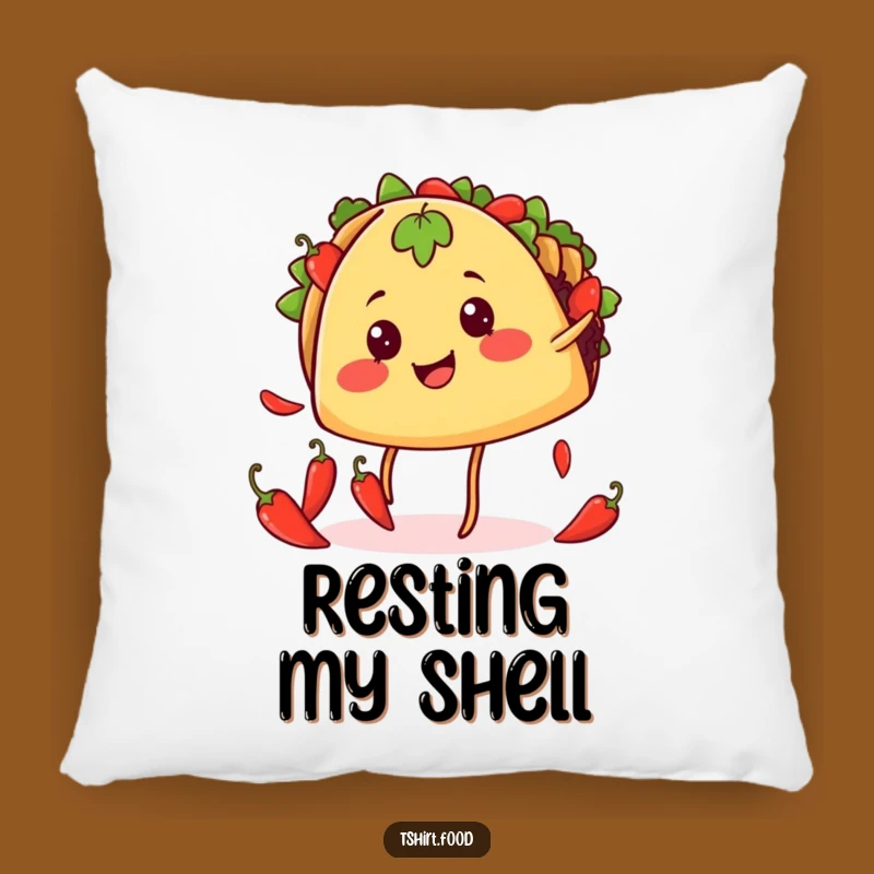 Funny Taco Juggling Pillow - Cozy Comfort, Delightful Funny Gift