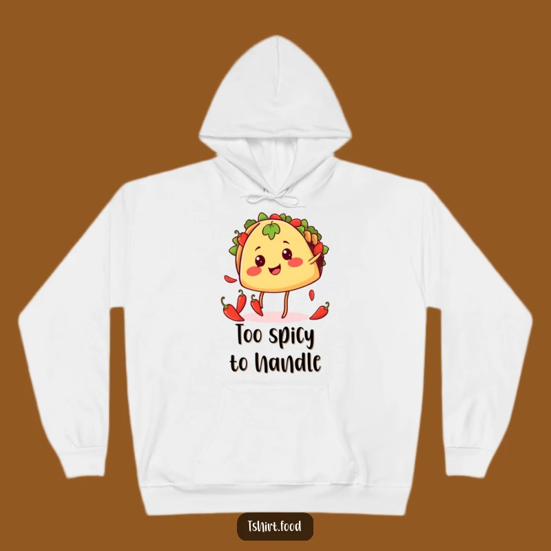 Funny Juggling Taco Hoodie - Cozy Fiesta, Ideal Funny Gift