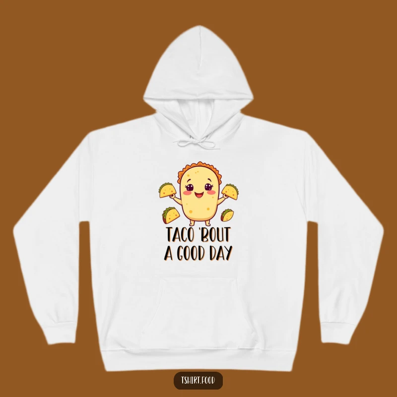 Funny Taco Juggling Hoodie - Cozy and Hilarious Food-Themed Apparel Gift