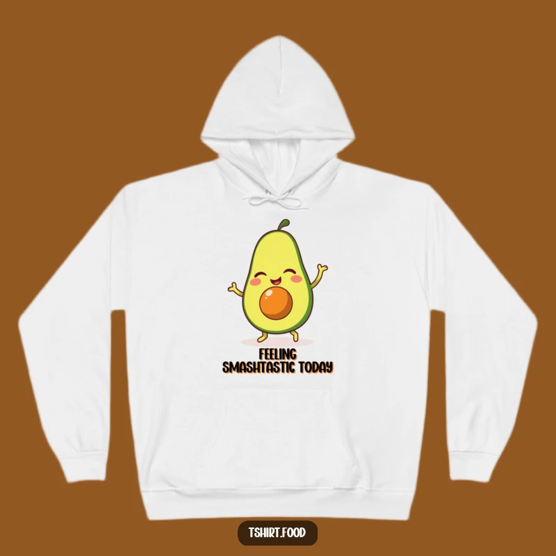 Funny Winking Avocado Jig Hoodie: Stay Cozy with This Hilarious Avocado Sweatshirt
