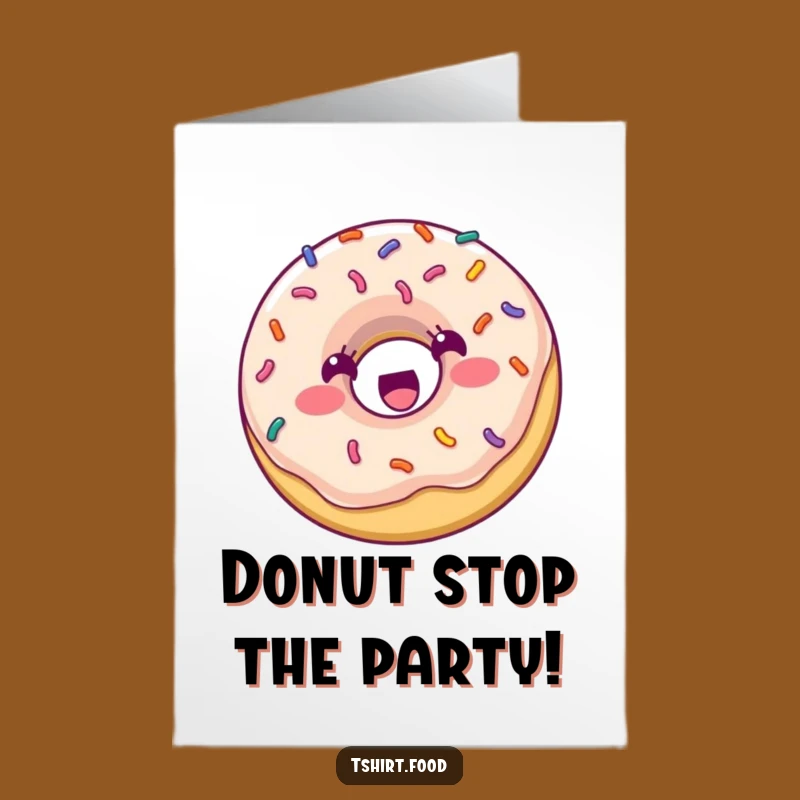Free Printable Birthday Card: Bouncing Donut Fun! Sweet &amp; Hilarious Wishes - Downloadable!