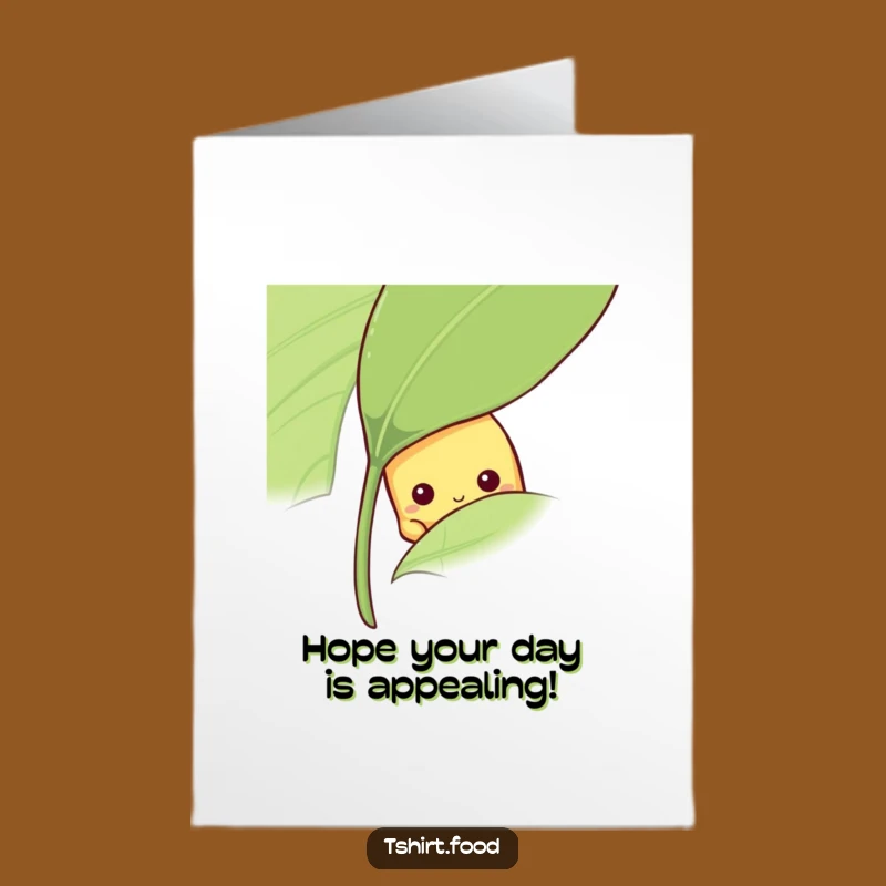 Free Printable Birthday Card: Shy Banana Surprise, Downloadable Greeting for a Gentle Celebration