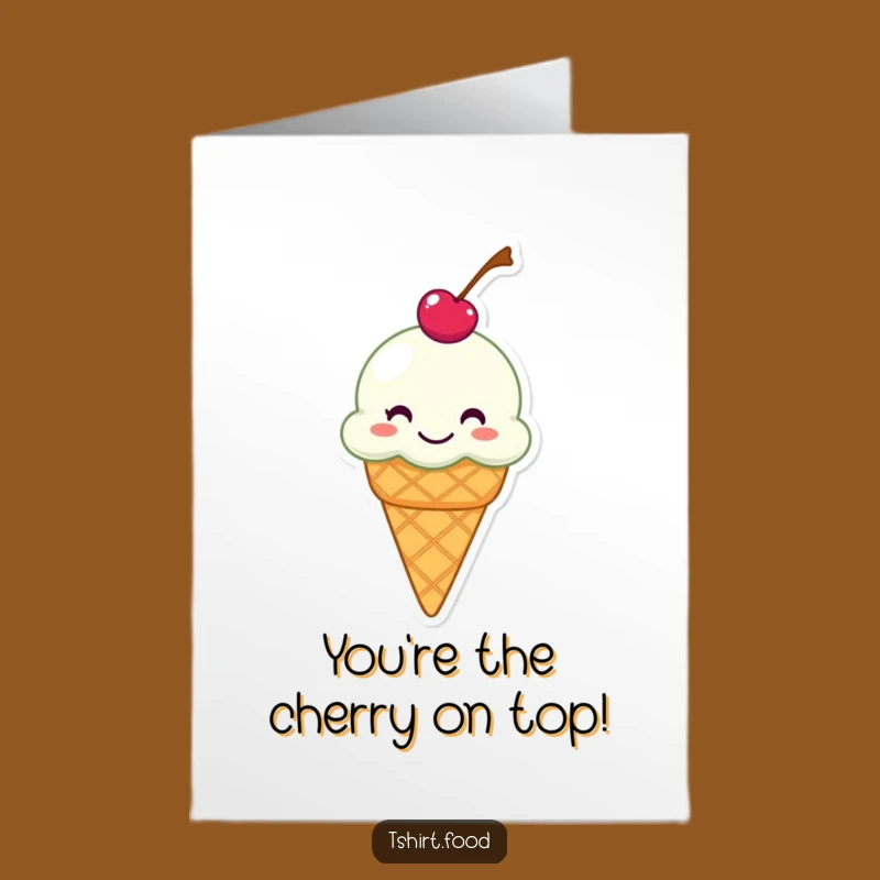 Free Printable Congratulations Card: Sliding Ice Cream - Fun Downloadable Gift!