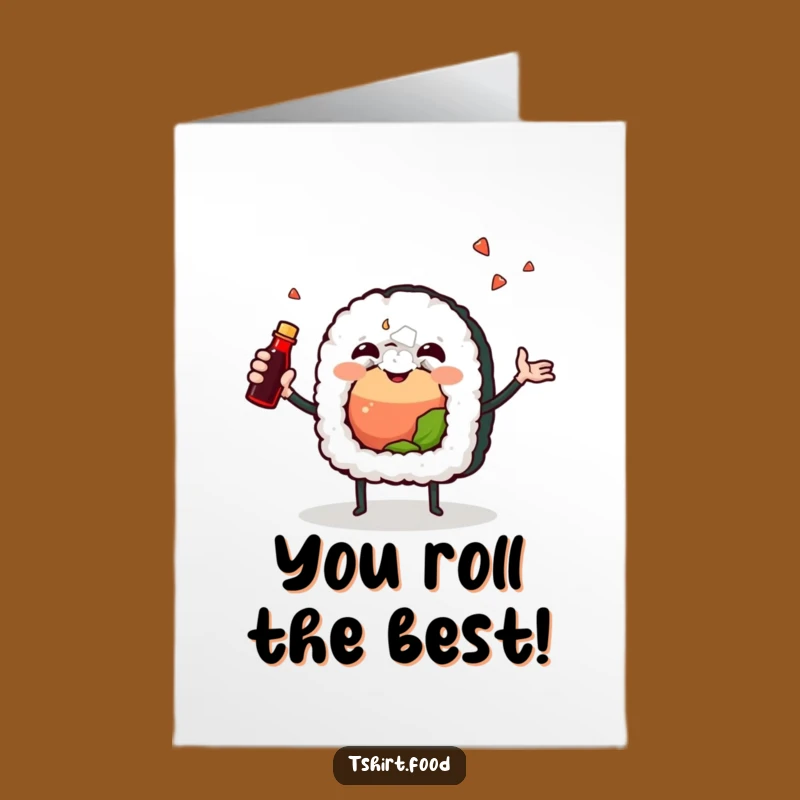 Free Printable Sushi Congrats Card - Hilarious Downloadable Celebration Gift