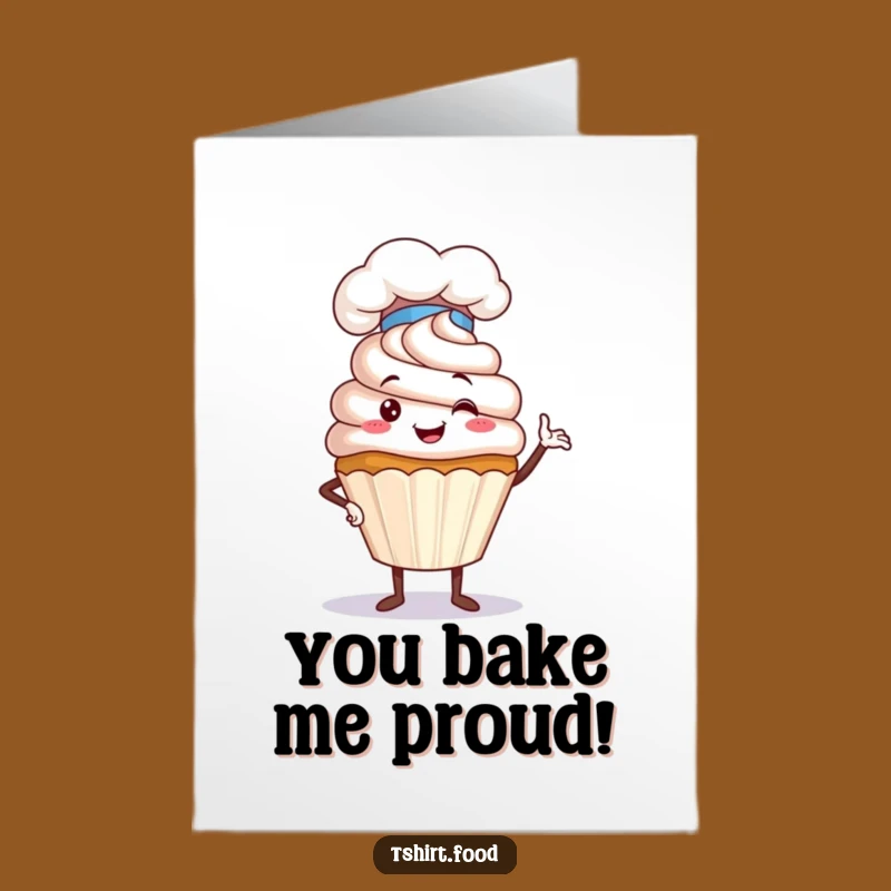 Free Printable Cupcake Congrats Card: Chef Posey DIY Downloadable Gift