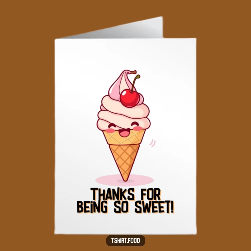 Free Printable Thank You Card: Ice Cream Spin for a Sweet Downloadable Gift