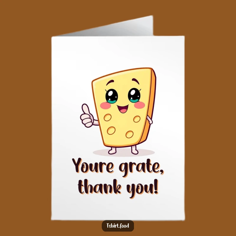Free Printable Cheese Thank You Card - Humorous Downloadable For Appreciating Someone