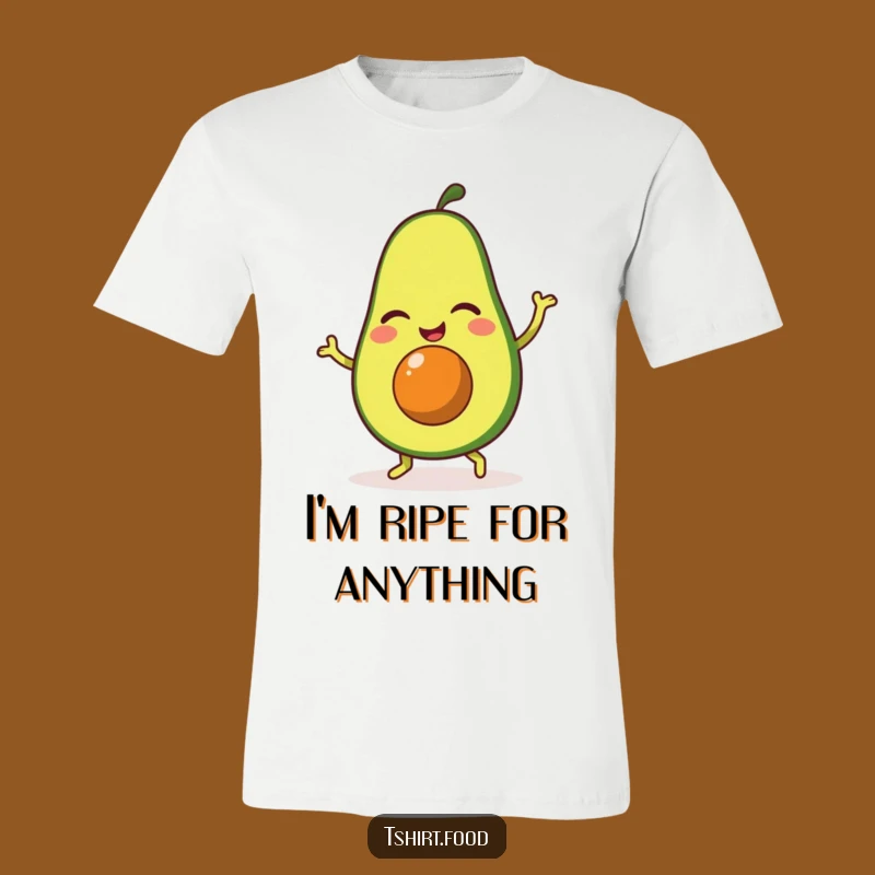 Funny Winking Avocado Jig T-Shirt: Hilarious Avocado Party Tee for Ultimate Fun