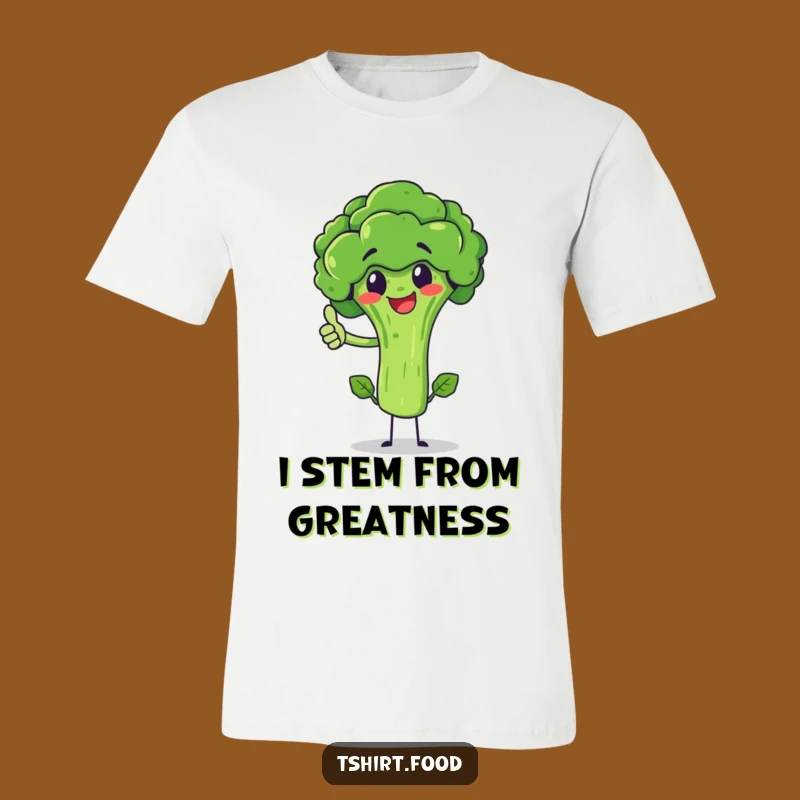 Funny Broccoli Thumbs Up T-Shirt: The Ultimate Comical Veggie Tee Gift