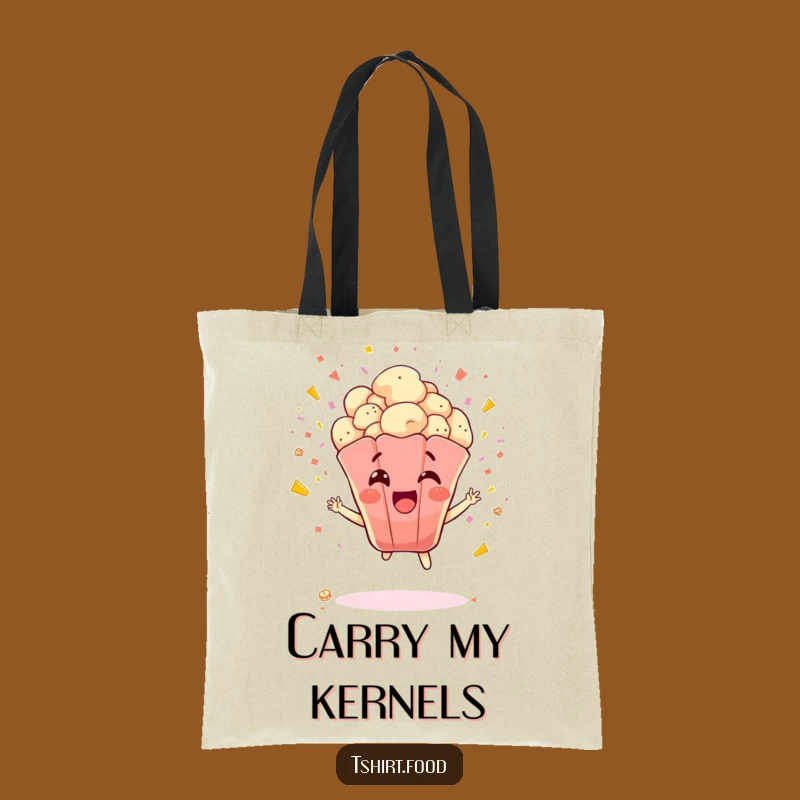 Funny Popcorn Explosion Tote Bag: Kernel's Party Carryall - Must-Have Funny Gift