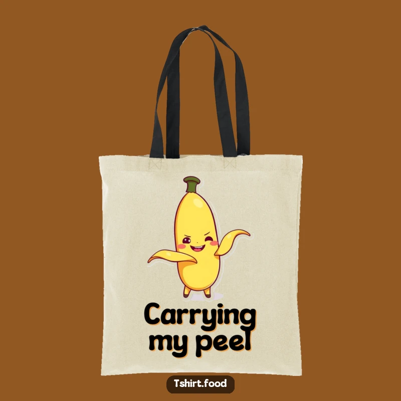 Funny Banana Peeling Tote Bag: Carry Your Fun Everywhere You Go